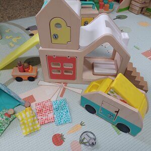 Lovevery Modular Play house & Camper Van With Tent
